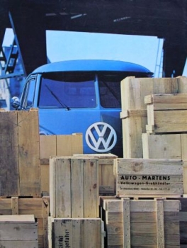 Volkswagen T1 Transporter Modelprogram 1964 Carbrochure (1723)